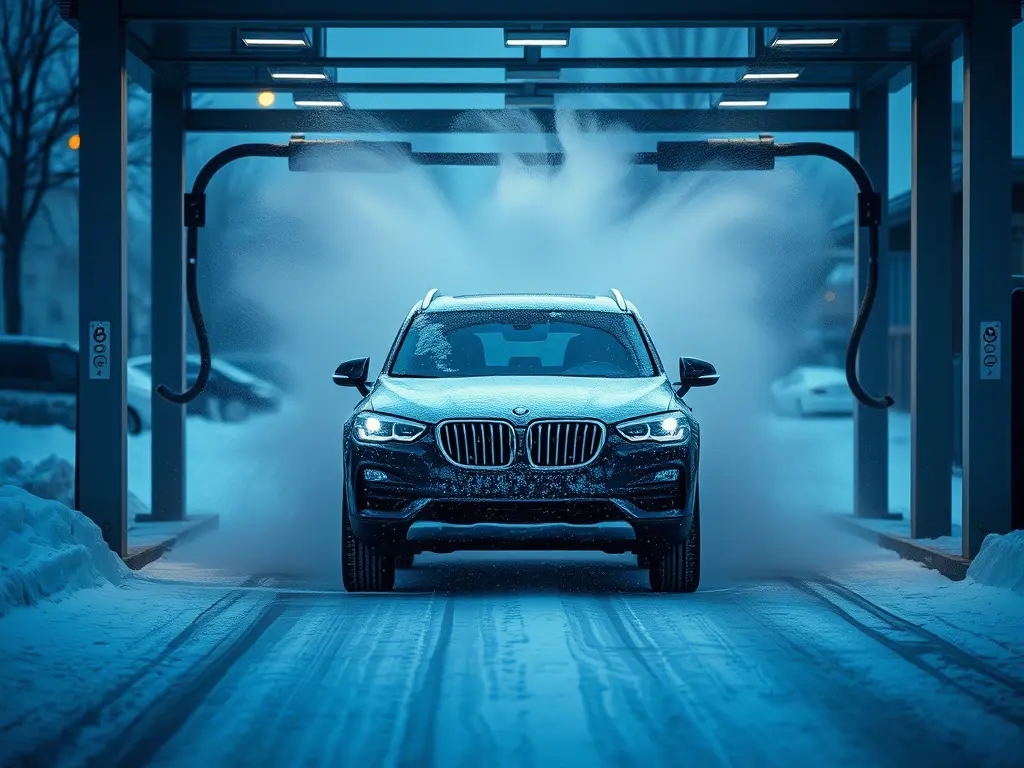 Touchless Car Wash: Safe Cleaning or Risky Shortcut? 4 Touchless car wash effectively removing winter road salt without damage
