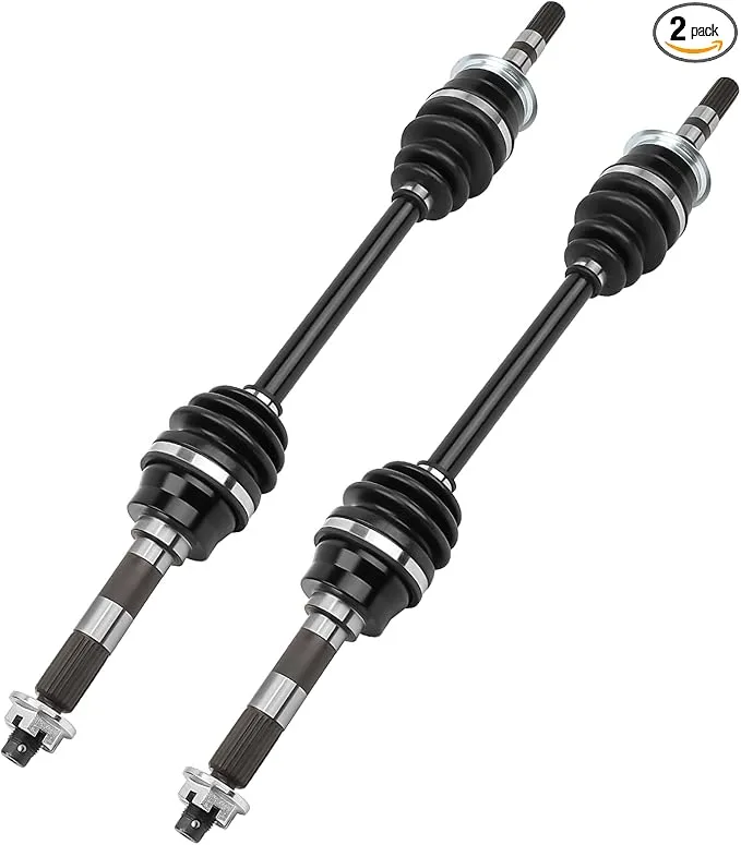 Why Is My Car Making Noise When Turning? Here’s What You Need to Know 3 New replacement CV joints for front-wheel-drive car, showing joint, boot, and grease pack — essential fix for car making noise when turning."