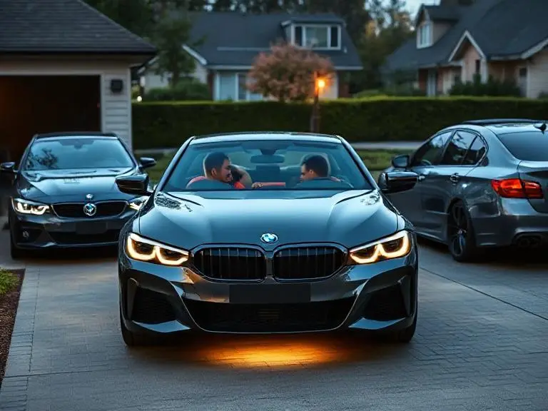 The Fastest Electric Car in the World: Blazing Speed, Zero Emissions 5 BMW i4 M50 electric sedan blending into everyday life with hidden high-performance capabilities.