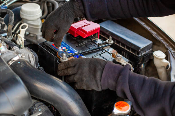 The Quick & Easy Guide to Clean Car Battery Terminals (And Why You MUST Do It!) 5 Clean car battery terminals protected with grease after removing corrosion