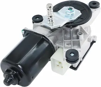Windshield Wiper Motor 3 Close-up of a a new windshield wiper motor with connector