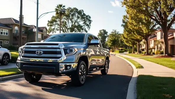 Used Toyota Tundra 2017 Sweet Spot with modernized interior and exterior