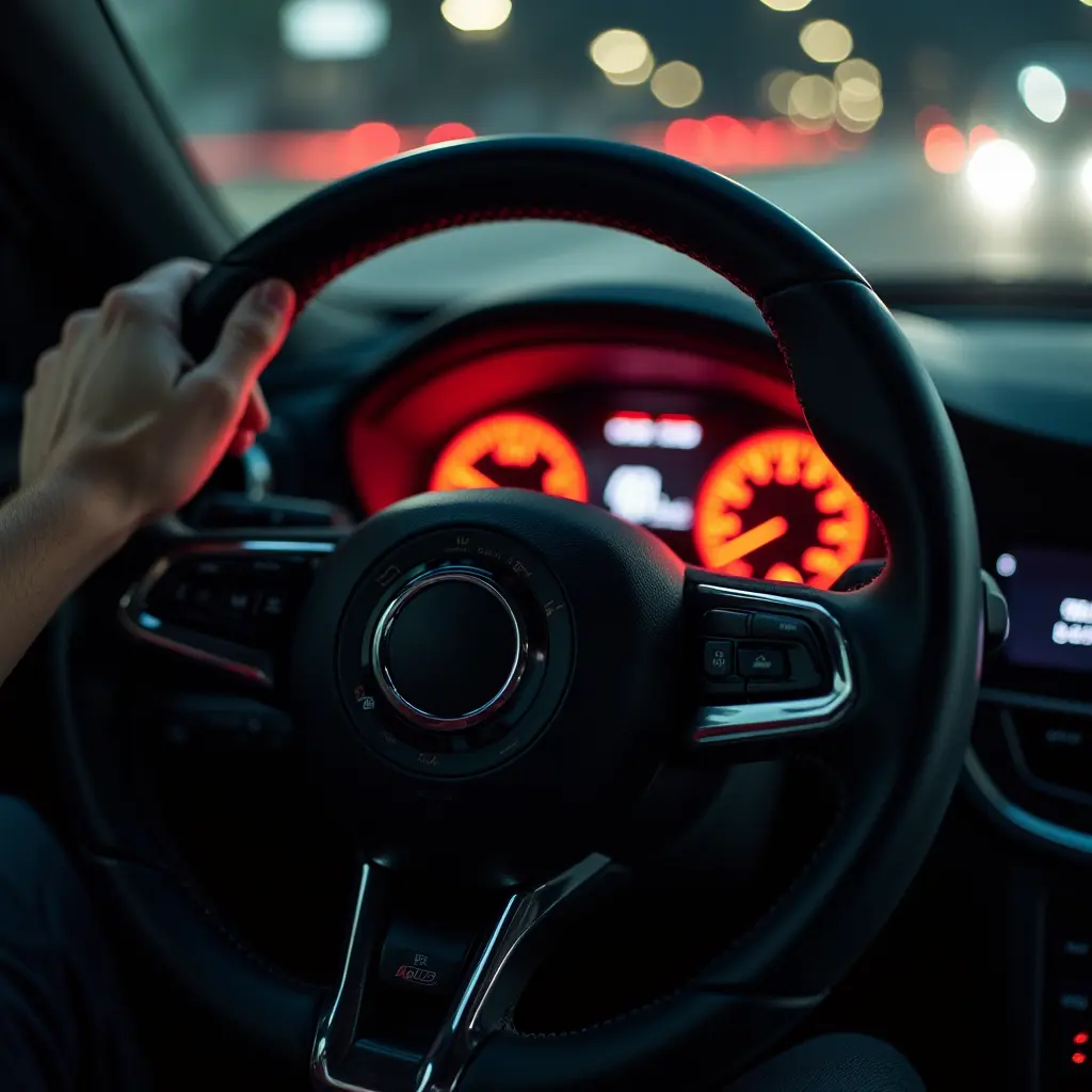 Why Your Car Vibrates When Accelerating: Causes, Fixes, and Prevention Tips 2 Violent steering wheel vibration when car accelerates - speedometer shows 60mph with shaking tires and alignment issues